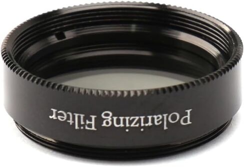 Adjustable Dual Polarizing Filter - 1.25" Telescope Eyepiece, Barlow Lens & Diagonal Mirror Compatible - Durable Aluminum Frame with Anti-Corrosion in Kuwait