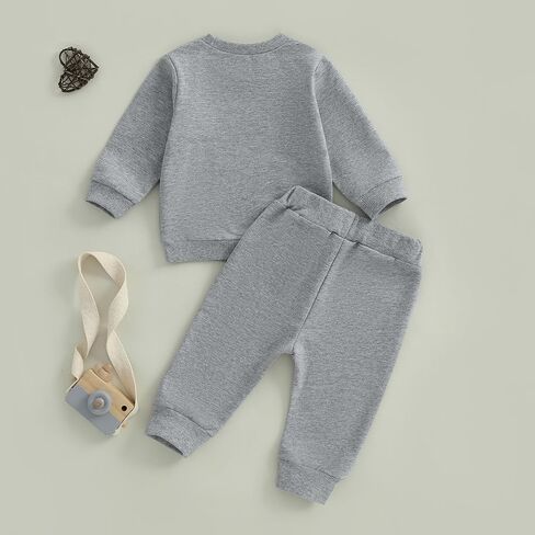 Pudcoco Toddler Baby Boys First Birthday Outfit 1st Birthday Space One Sweatshirt and Jogger Pants Set in Kuwait