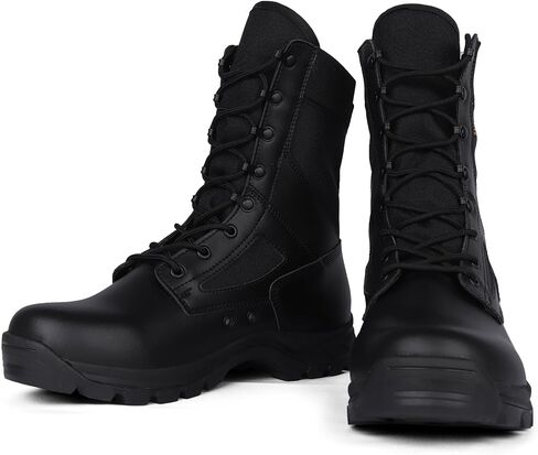 Lightweight Tactical Military Boots for Men Breathable Army Combat Police Boots for Work Motorcycle in Saudi Arabia