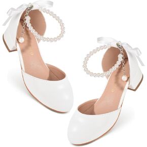 Toddler Flower Girl's Dress Shoes Mary Jane Ballet Shoes for Party,School, Birthday,Performance,Wedding in Kuwait