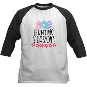 CafePress Hunting Season Baseball Jersey Kids Cotton Baseball Jersey, 3/4 Raglan Sleeve Shirt in Saudi Arabia