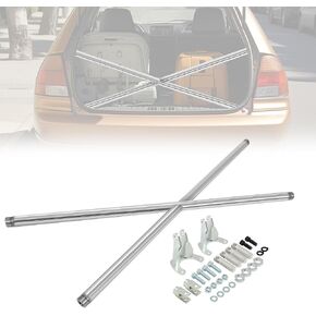 KUAFU C Pillar Crossbar Compatible with 1992-1995 Honda Civic 3-Door Hatchback Rear X-Cross Strut Bar Brace 304 Stainless Steel in Kuwait