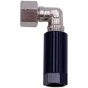 Fuel Rail Pressure Gauge Adapter Tool Compatible with GM Fuel Service Port Schrader Valve Black in Saudi Arabia