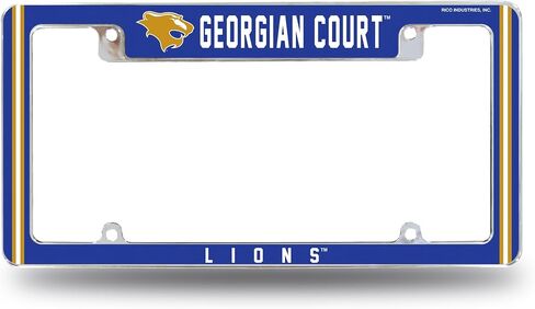 Rico Industries NCAA Idaho Vandals Primary 12" x 6" Chrome All Over Automotive License Plate Frame for Car/Truck/SUV in Saudi Arabia