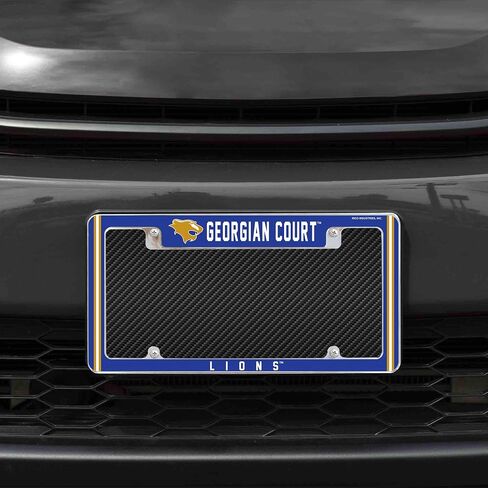 Rico Industries NCAA Idaho Vandals Primary 12" x 6" Chrome All Over Automotive License Plate Frame for Car/Truck/SUV in Saudi Arabia