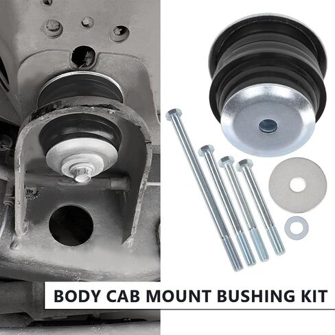 PIT66 جبل جبل مجموعة من Ford F250 F350 Super Duty 2WD 4WD 2008-2016 ، البولي يوريثان ، تشمل حوامل الجسم وغسالات الصلب ومجموعة الأجهزة in Saudi Arabia