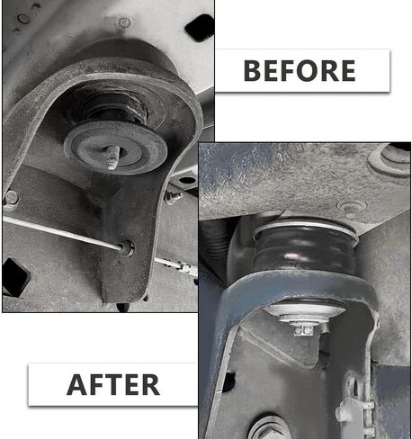 PIT66 جبل جبل مجموعة من Ford F250 F350 Super Duty 2WD 4WD 2008-2016 ، البولي يوريثان ، تشمل حوامل الجسم وغسالات الصلب ومجموعة الأجهزة in Saudi Arabia