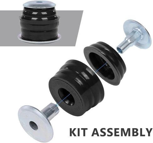 PIT66 جبل جبل مجموعة من Ford F250 F350 Super Duty 2WD 4WD 2008-2016 ، البولي يوريثان ، تشمل حوامل الجسم وغسالات الصلب ومجموعة الأجهزة in Saudi Arabia