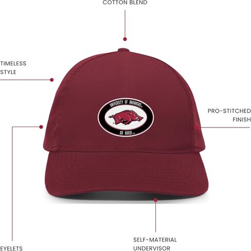 Pacific Headwear Standard Ohio State Vintage Adjustable Cap, Multi in Saudi Arabia