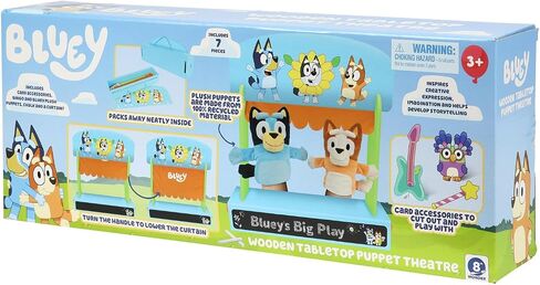 Bluey Creation Station – 100 Piece Wooden Creation Station Ideal for Coloring and Drawing – FSC Certified for Children 3 Years and Up in Saudi Arabia
