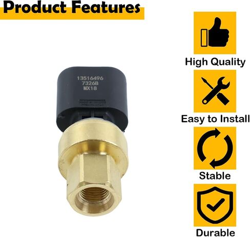 13516496 FPS36 13579380 5S13818 926430 GM0517575 Fuel Pressure Sensor Compatible with Buick Cadillac Chevrolet GMC 2013-2018 in Saudi Arabia