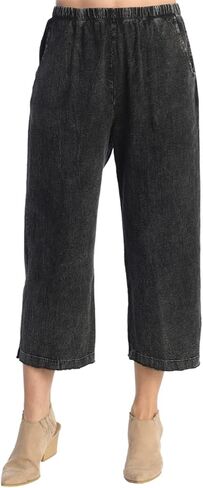 Jess & Jane Mineral Cotton Coton Crop Pants - M107 in Saudi Arabia