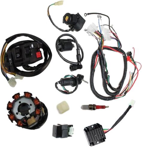 الأسلاك الكهربائية تسخير الأسلاك طقم CDI Stator مجموعة من أجل ATV Quad 150/200/250cc إكسسوارات السيارة الشاطئية رقم 910144 in Kuwait