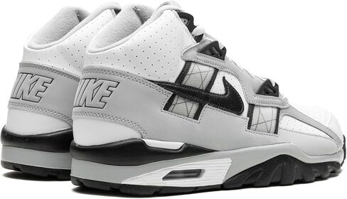 Nike Air Trainer SC High Men's Shoes (HJ9106-100 ، White/Light Smoke Gray/Black) Size 12 in Saudi Arabia