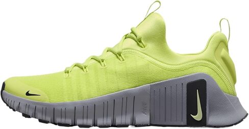 Nike Free Metcon 6 Men's Workout Shoes (FJ7127-700, Light Lemon Twist/Cement Grey) Size 6.5 in Saudi Arabia