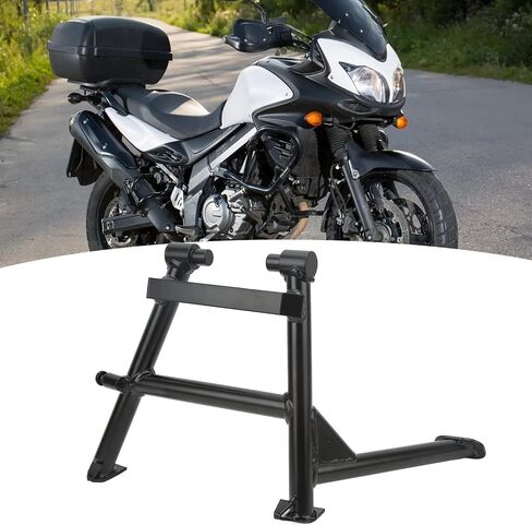 Motorcycle Wheel Lift Stand Strong Durable Steel Construction Portable Easy Clean Powder Coated Black Surface For VSTROM DL650 DL650XT 2011 2019 in Saudi Arabia