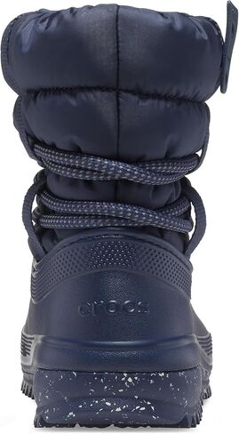 Crocs Women's Classic Neo Puff Luxe Winter Boots Snow, Almost White/Light Grey, Numeric_11 in Saudi Arabia