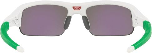 نظارات شمسية مربعة للشباب OJ9008 Flak XXS من Oakley Youth OJ9008، Retina Burn/Prizm Jade، 58 مم in Kuwait