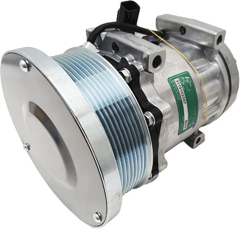24V A/C Compressor 532-7321 567-5160 Fikowjs Compatible for CAT M314 M315 M316 M317 M318 M319 M320 MH3022 MH3040 Excavator 317 320 320GX 323 325 326 330 330GC 333GC 335 336 in Saudi Arabia
