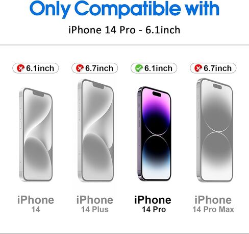 Ambison [2 Pack Matte Glass Screen Protector Compatible for iPhone 16 Pro, Dynamic Island Compatible/Anti-Glare [No Bubbles] Install Frame/Smooth as Silk, iPhone 16 Pro 6.3inch 2024 in Kuwait
