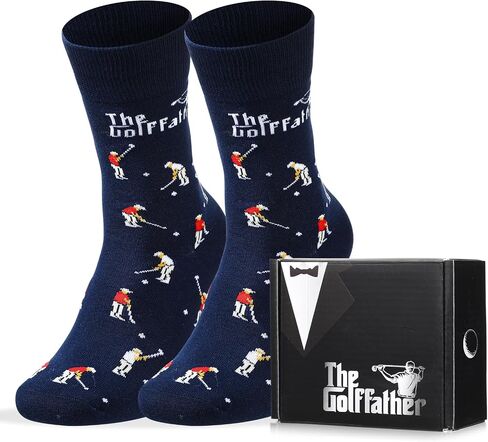 Golf Socks Funny Angry Golfer Socks Unique Golf Gift for Men (Size 10-13) in Saudi Arabia