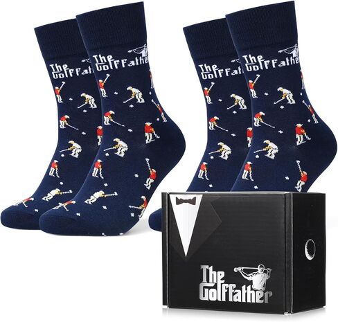 Golf Socks Funny Angry Golfer Socks Unique Golf Gift for Men (Size 10-13) in Saudi Arabia