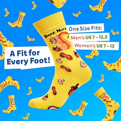 الجوارب المضحكة - الجوارب الجدة المرح للرجال والنساء - هدايا العريس الفريدة in Kuwait