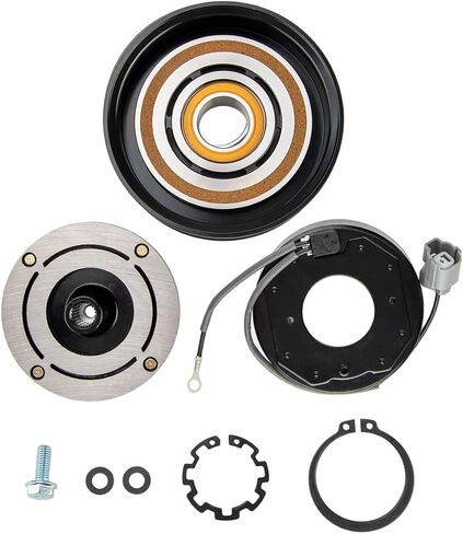 SIZZER Automotive Air Conditioner AC Compressor Clutch Assembly 78389 Compatible with 2003-2007 Accord 2.4L in Saudi Arabia