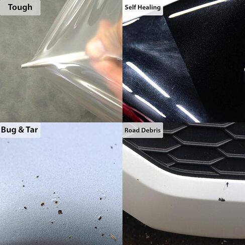 Bogar Tech Designs Door Handle Bowl Cover Paint Paint Finy Finy Finy Film مع Dodge Charger 2015-2021 in Saudi Arabia