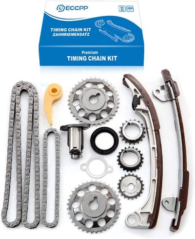 ECCPP Timing Chain Kit fits for 2002-2009 Toyota Camry 2.0L 2.4L C75313506-0H011 in Kuwait