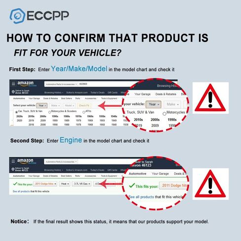 ECCPP Timing Chain Kit fits for 2002-2009 Toyota Camry 2.0L 2.4L C75313506-0H011 in Kuwait