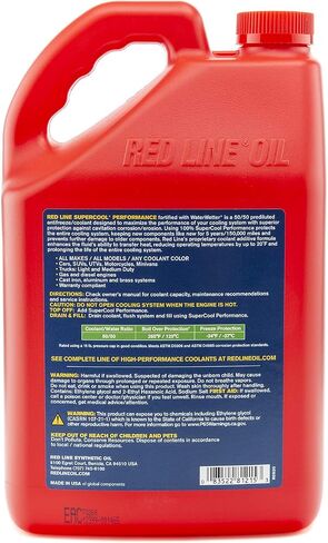 Red Line 81215 Supercool Performance Antifreeze/Coolant, Ready to Use Formula - 1 Gallon in Saudi Arabia