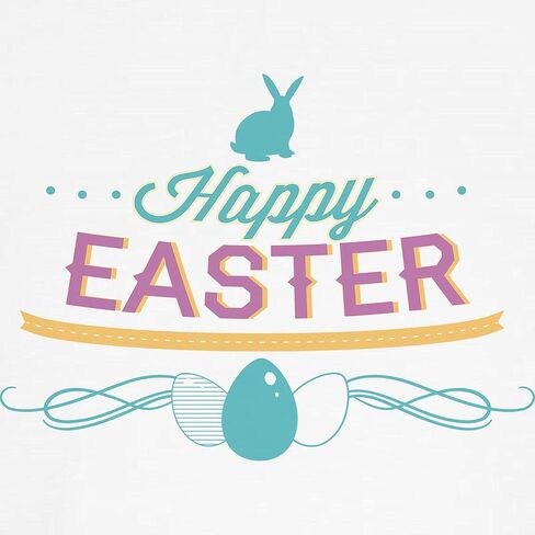 CafePress Happy Easter Kids Baseball Jersey Kids Cotton Baseball Jersey, 3/4 Raglan Sleeve Shirt in Saudi Arabia