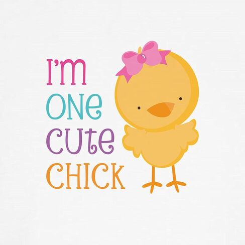 CafePress I'm One Cute Chick Baseball Jersey Kids Cotton Baseball Jersey, 3/4 Raglan Sleeve Shirt in Saudi Arabia