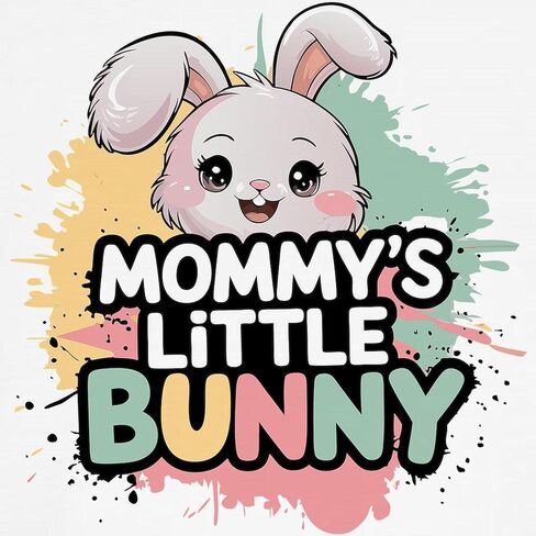 CafePress Mommy's Little Bunny Kids Baseball T Shirt Kids Cotton Baseball Jersey, 3/4 Raglan Sleeve Shirt in Saudi Arabia