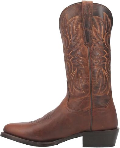 Dan Post Mens Cottonwood Embroidered Round Toe Casual Boots Mid Calf - Brown in Saudi Arabia