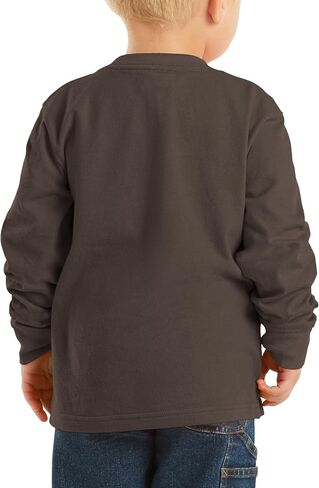 Carhartt Boys' Long Sleeve Crewneck T-Shirt with Pocket in Saudi Arabia