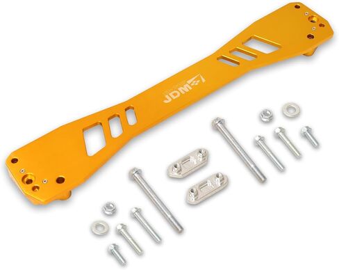 AJP Distributors JDM Sport Red Billet Aluminum Rear Lower Control Arm Suspension Subframe Brace Tie Bar Compatible/Replacement For Civic EK DX LX EX SI 1996 1997 1998 1999 2000 96 97 98 99 00 in Kuwait