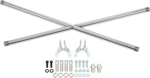 Kuafu C عمود العارضة المتوافقة مع 1992-1995 هوندا سيفيك ثنائي الأبواب Hatchback الخلفية X-Cross Strut Bar Brace 304 الفولاذ المقاوم للصدأ in Kuwait