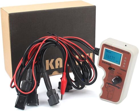 CR508 اختبار ضغط السكك الحديدية الشائع الرقمي ومحاكاة المضخة ، تتميز أداة تشخيص المحرك عالية الجهد بالجهد أكثر - اختبار ضغط السكك الحديدية الشائع واختبار مستشعر المحاكاة in Kuwait