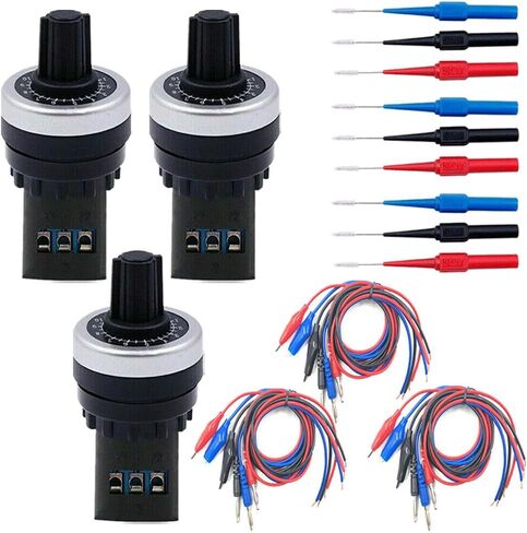 3 Sets Auto Signal Simulator Repair Tester Analog Adjustable Resistor Sensor Diagnose in Saudi Arabia