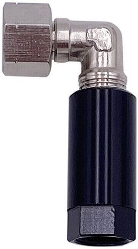 أداة محول قياس ضغط السكك الحديدية الوقود متوافقة مع منفذ خدمة الوقود GM Schrader Valve Black in Saudi Arabia