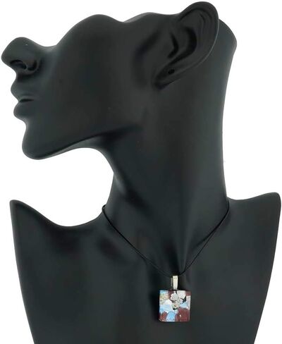 Glass Of Venice Murano Glass Venetian Reflections Square Pendant in Saudi Arabia