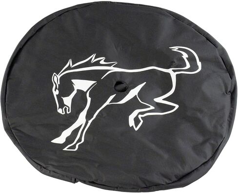 2021-2024 Ford Bronco OEM Abstract Bucking Bronco 32 "غطاء الإطارات العجلة الاحتياطية M2DZ-9945026-A in Saudi Arabia
