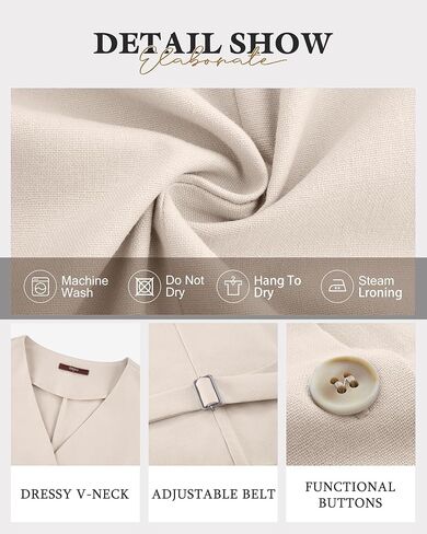 Gaharu Women's Summer Sleeveless Blazer Vest Dressy Button Down Business Casual Outfits Work Lightweight Vests Tops in Kuwait