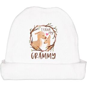 inktastic I Love My Grammy Baby Beanie Hat in Saudi Arabia