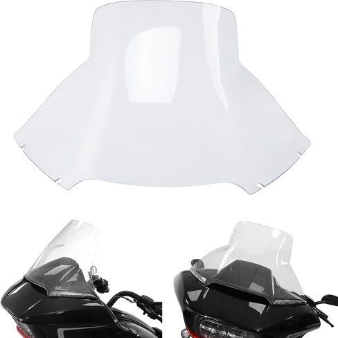 Green-L Chrome Split Windshield Side Trim Fit for Harley Touring Road Glide 2015-2023 in Kuwait