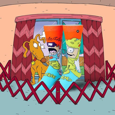 Odd Sox ، Socks Crew Crew Nickelodeon Rugrats ، Tommy & Chuckie Reptar ، مطبوعات جديدة in Saudi Arabia