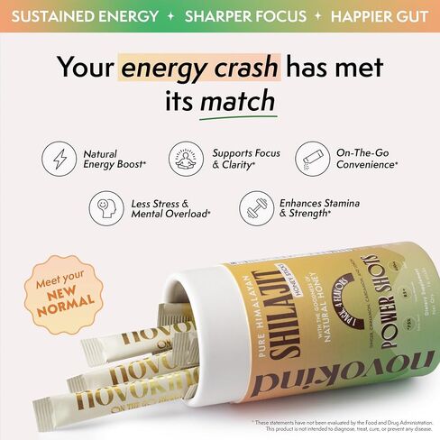 Pure Himalayan Shilajit Sticks with Honey | Discovery Set - Cardamom, Cinnamon, Ginger, Lemon | On-The-Go Natural Energy | 75%+ Fulvic Acid | 85+ Trace Minerals for Men & Women, Pack of 16 in Saudi Arabia