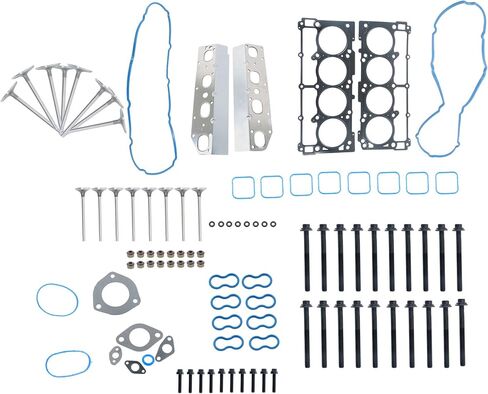 Gxywady Head Shims محدد مع استبدال براغي الصمامات ل 300 2011-2015 استبدال Durango 2009-2015 استبدال HS26423PT ES72200 53022087AC 53022088AD in Saudi Arabia